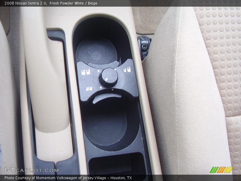 Fresh Powder White / Beige 2008 Nissan Sentra 2.0