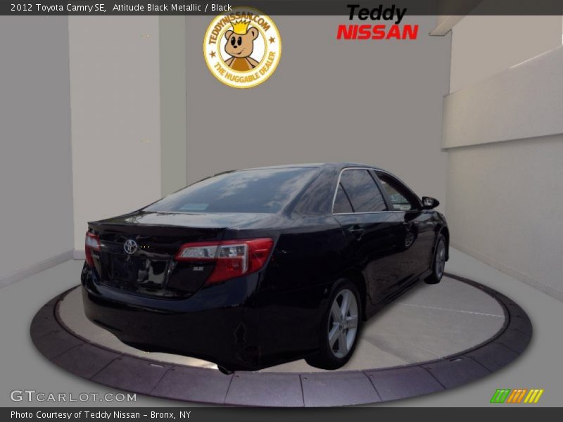 Attitude Black Metallic / Black 2012 Toyota Camry SE