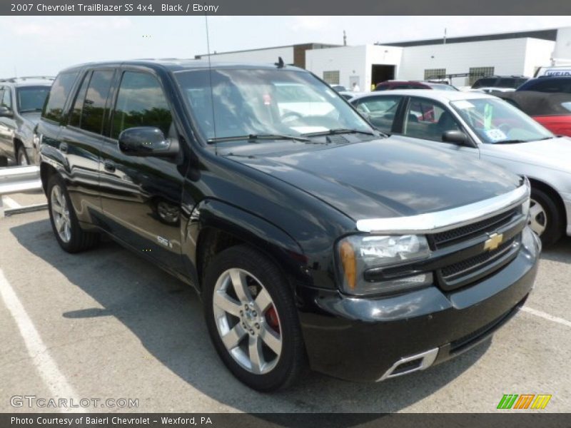 Black / Ebony 2007 Chevrolet TrailBlazer SS 4x4