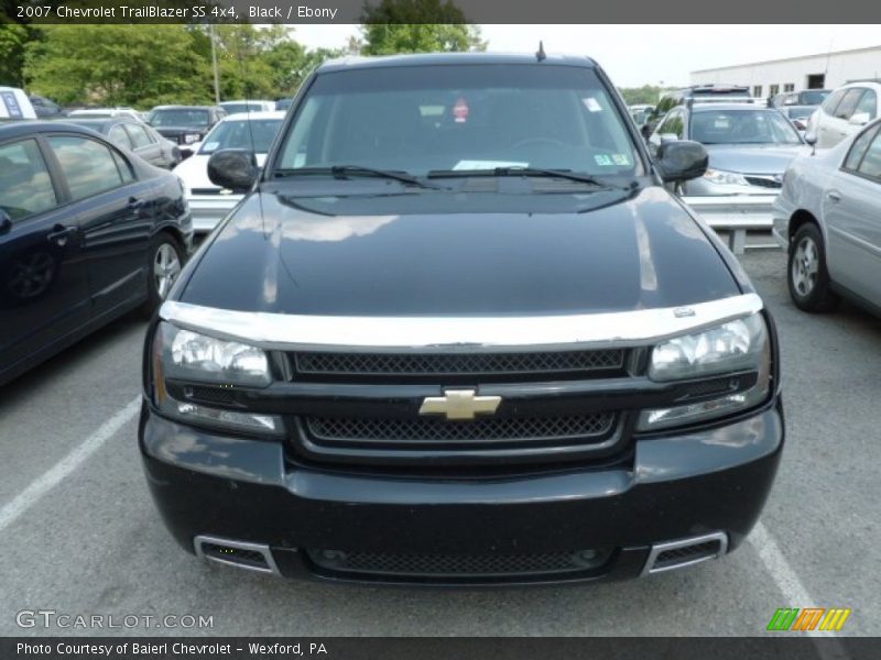 Black / Ebony 2007 Chevrolet TrailBlazer SS 4x4