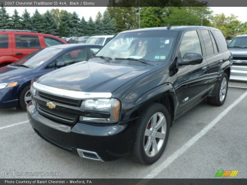 Black / Ebony 2007 Chevrolet TrailBlazer SS 4x4