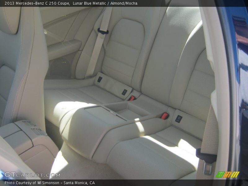 Rear Seat of 2013 C 250 Coupe