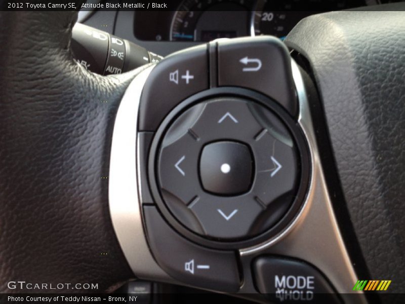 Attitude Black Metallic / Black 2012 Toyota Camry SE