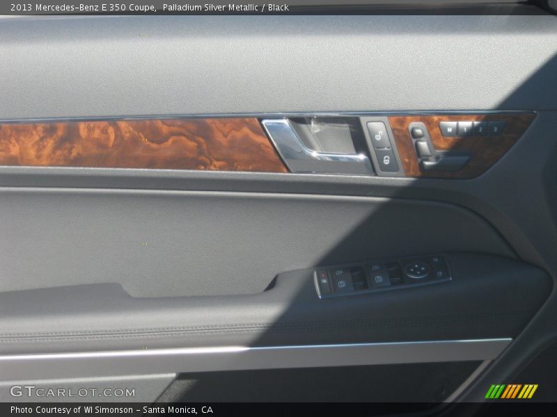 Palladium Silver Metallic / Black 2013 Mercedes-Benz E 350 Coupe