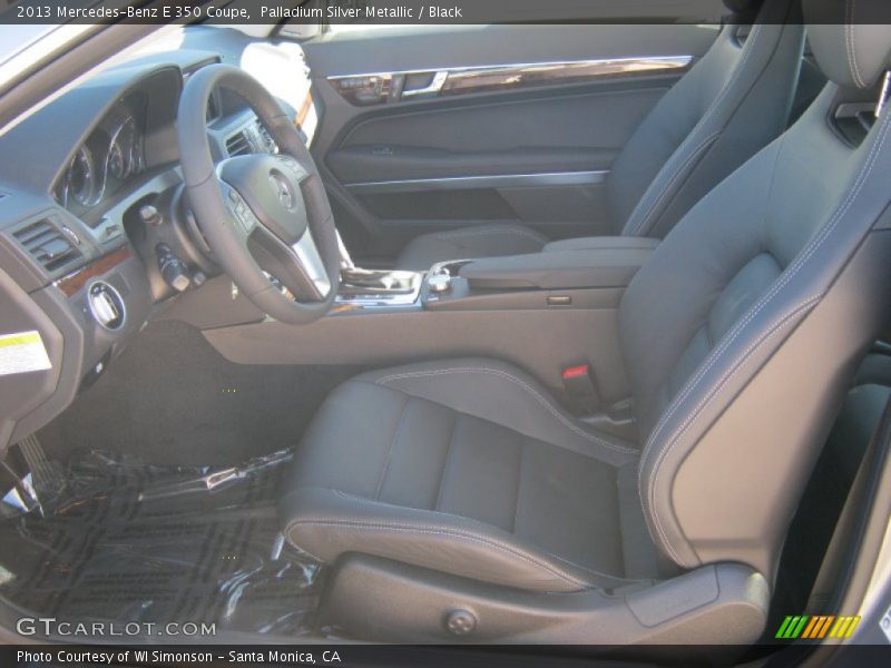  2013 E 350 Coupe Black Interior