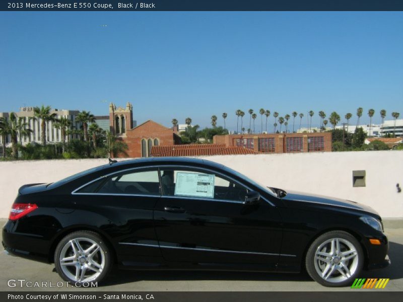  2013 E 550 Coupe Black