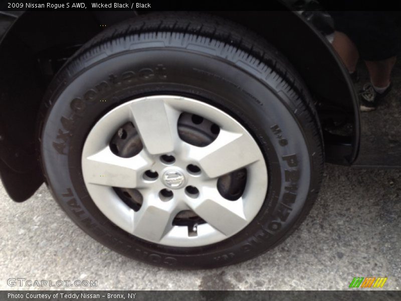 Wicked Black / Black 2009 Nissan Rogue S AWD