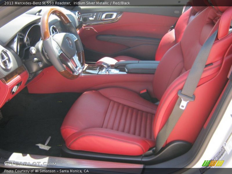 Red/Black Interior - 2013 SL 550 Roadster 
