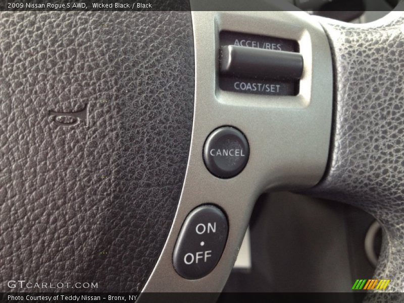 Wicked Black / Black 2009 Nissan Rogue S AWD