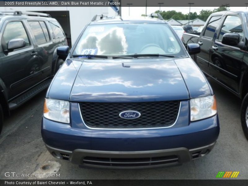 Dark Blue Pearl Metallic / Pebble 2005 Ford Freestyle SEL AWD