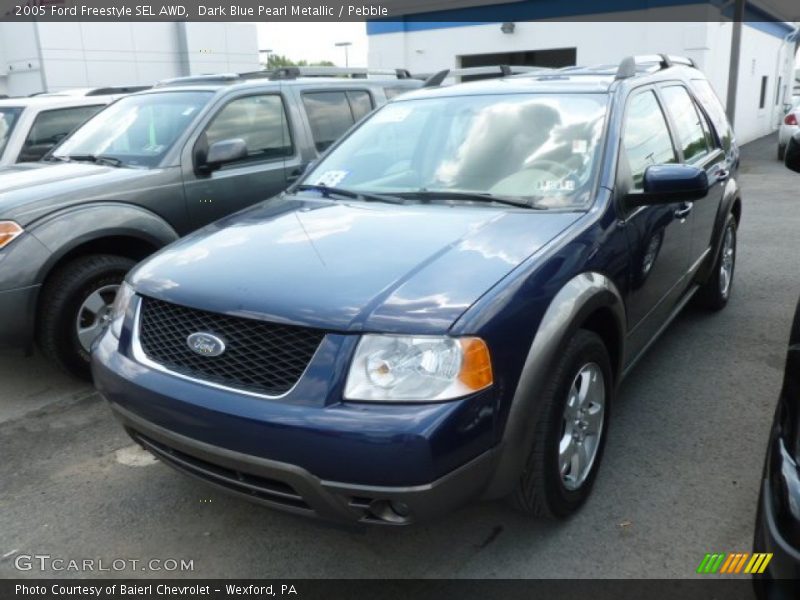 Dark Blue Pearl Metallic / Pebble 2005 Ford Freestyle SEL AWD