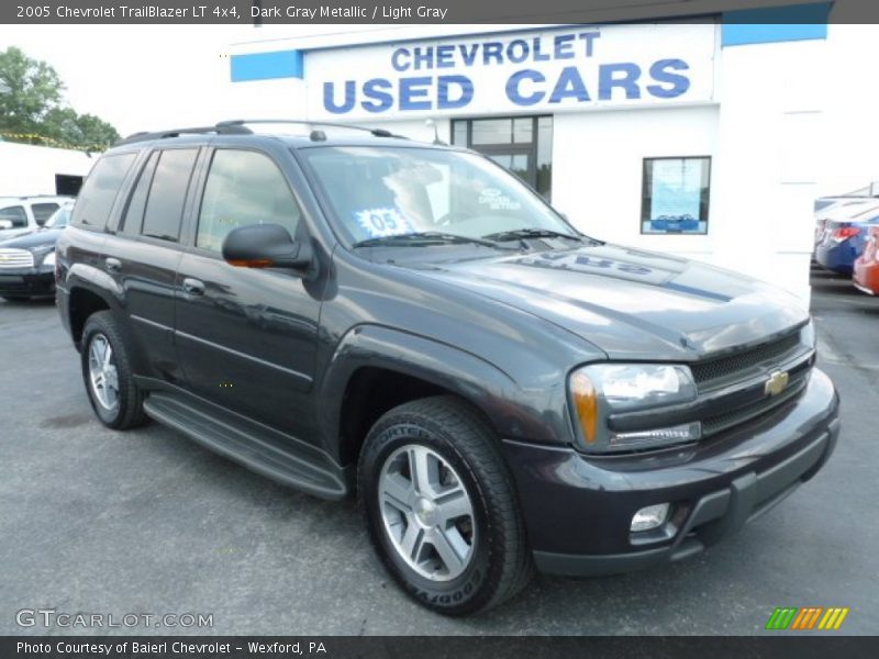 Dark Gray Metallic / Light Gray 2005 Chevrolet TrailBlazer LT 4x4