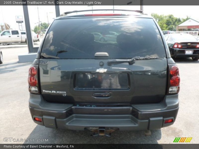 Dark Gray Metallic / Light Gray 2005 Chevrolet TrailBlazer LT 4x4