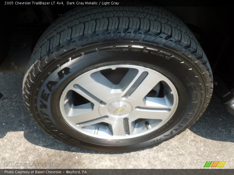 Dark Gray Metallic / Light Gray 2005 Chevrolet TrailBlazer LT 4x4