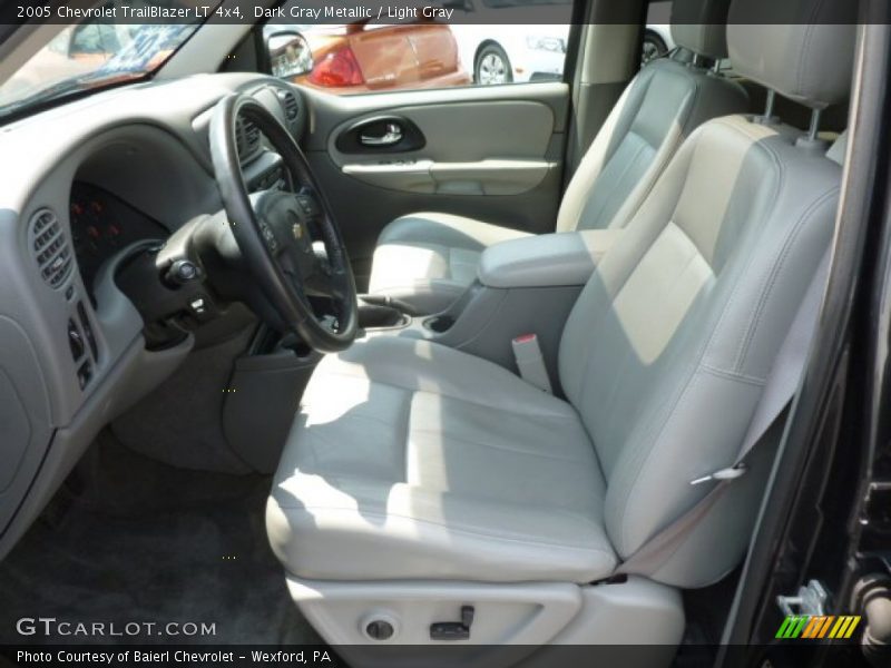 Dark Gray Metallic / Light Gray 2005 Chevrolet TrailBlazer LT 4x4