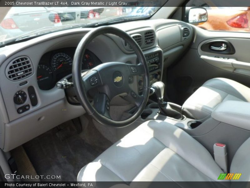 Dark Gray Metallic / Light Gray 2005 Chevrolet TrailBlazer LT 4x4