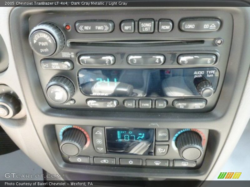 Dark Gray Metallic / Light Gray 2005 Chevrolet TrailBlazer LT 4x4