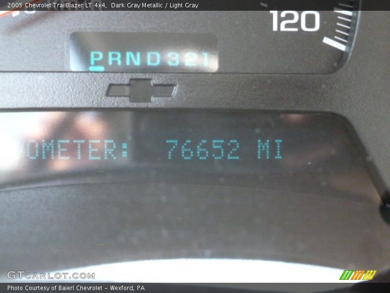 Dark Gray Metallic / Light Gray 2005 Chevrolet TrailBlazer LT 4x4