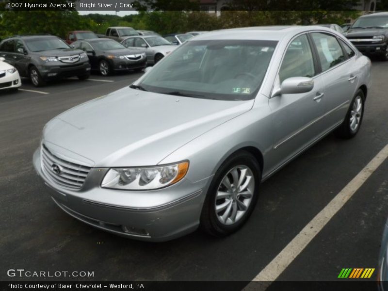 Bright Silver / Gray 2007 Hyundai Azera SE