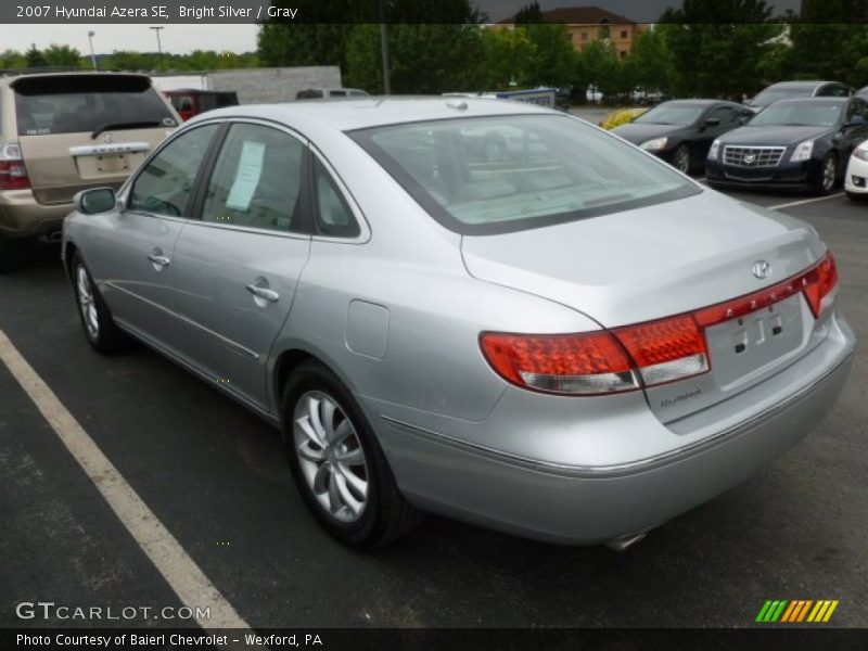 Bright Silver / Gray 2007 Hyundai Azera SE