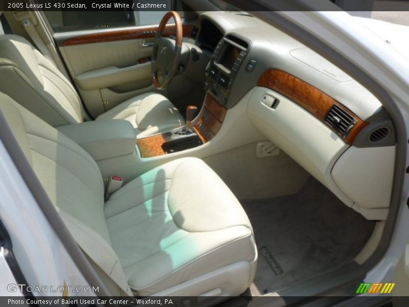 Crystal White / Cashmere 2005 Lexus LS 430 Sedan