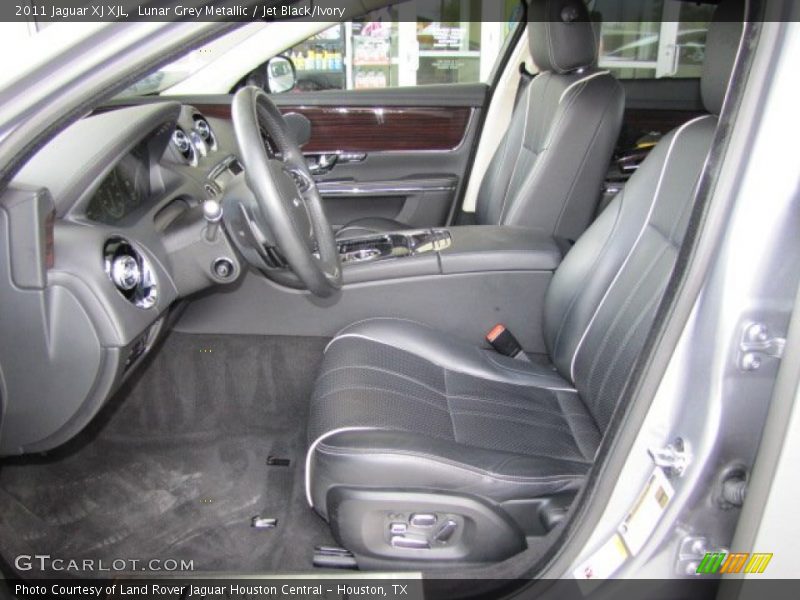  2011 XJ XJL Jet Black/Ivory Interior