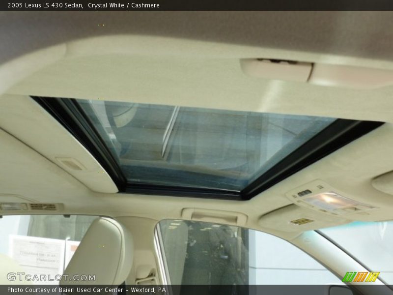 Crystal White / Cashmere 2005 Lexus LS 430 Sedan