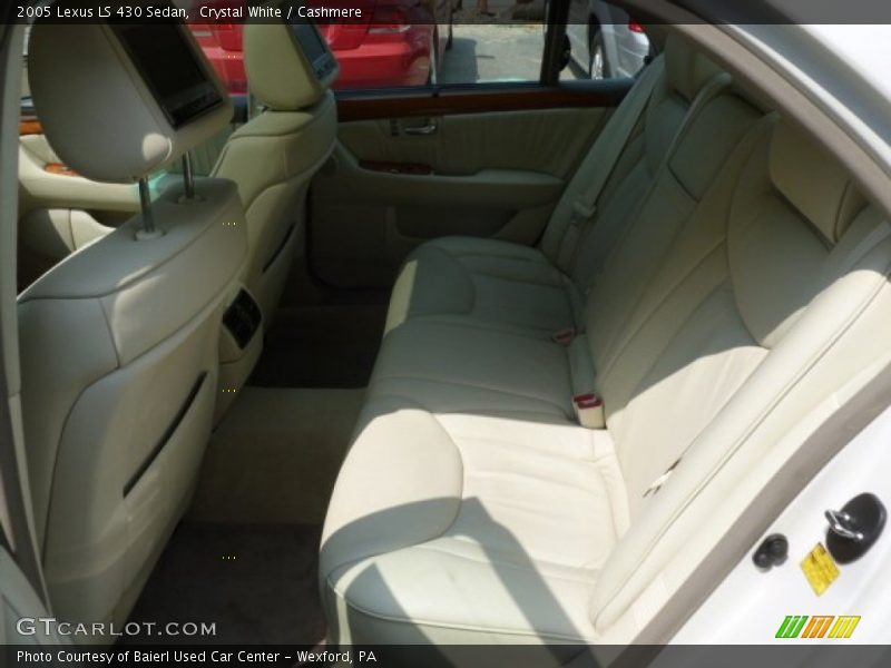 Crystal White / Cashmere 2005 Lexus LS 430 Sedan