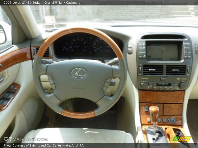Crystal White / Cashmere 2005 Lexus LS 430 Sedan