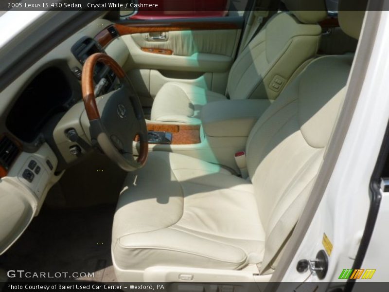 Crystal White / Cashmere 2005 Lexus LS 430 Sedan