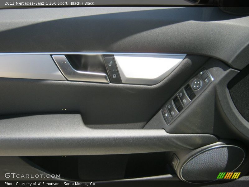 Black / Black 2012 Mercedes-Benz C 250 Sport