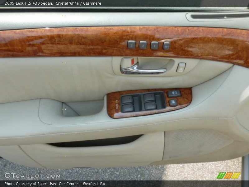 Crystal White / Cashmere 2005 Lexus LS 430 Sedan