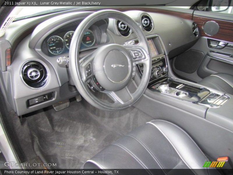 Jet Black/Ivory Interior - 2011 XJ XJL 