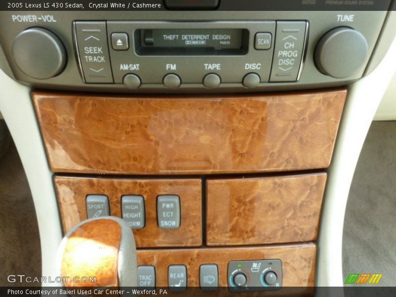 Crystal White / Cashmere 2005 Lexus LS 430 Sedan