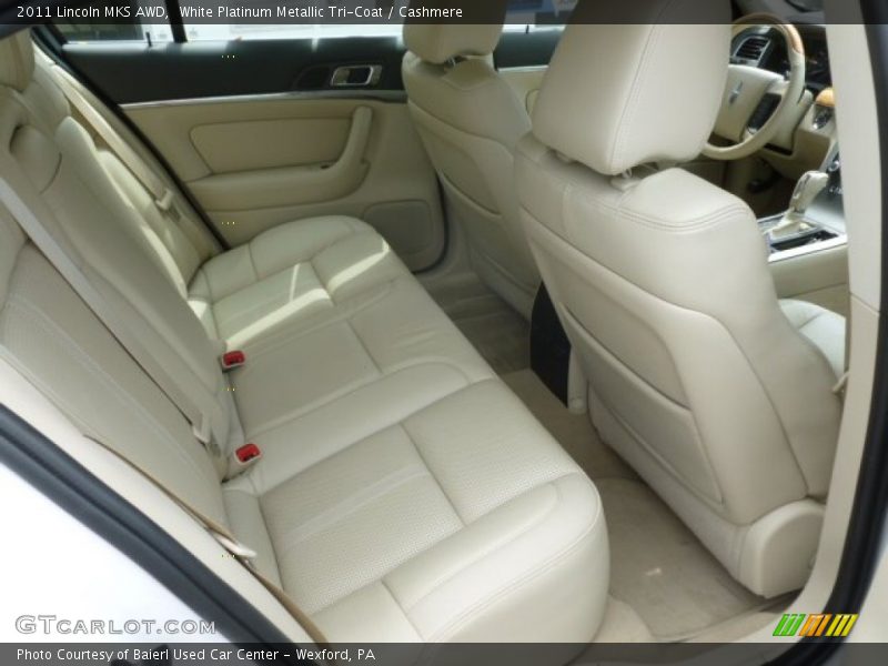 Rear Seat of 2011 MKS AWD