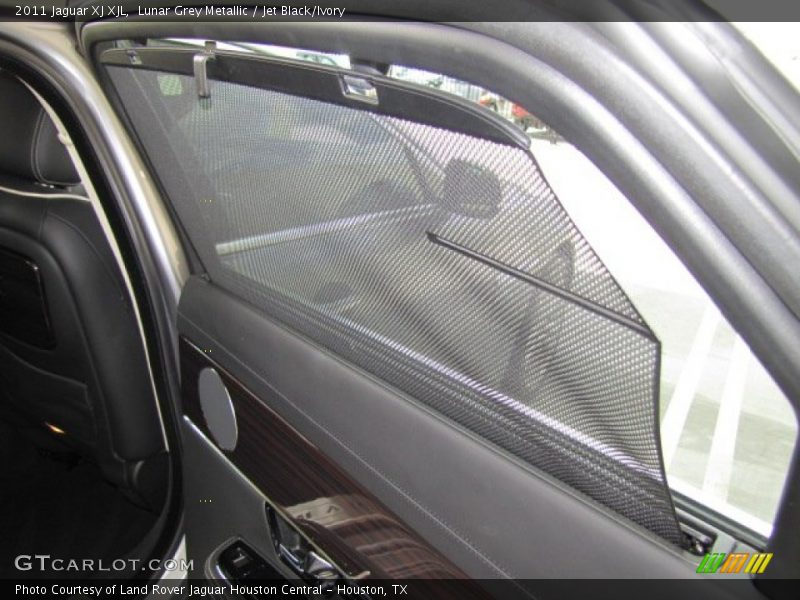 Lunar Grey Metallic / Jet Black/Ivory 2011 Jaguar XJ XJL