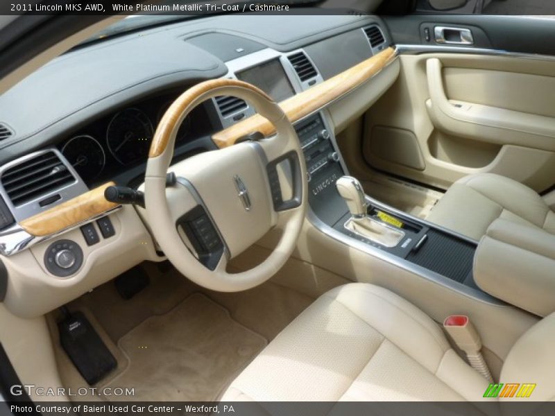 Cashmere Interior - 2011 MKS AWD 