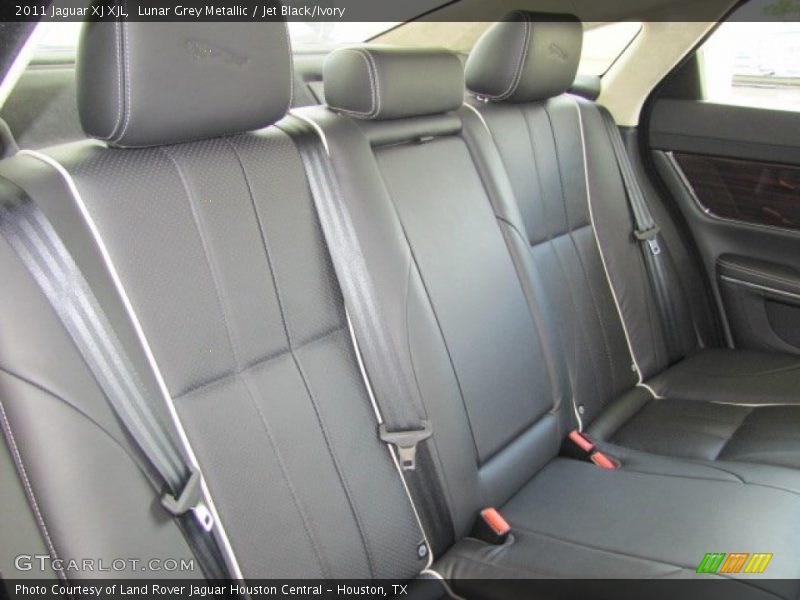 Lunar Grey Metallic / Jet Black/Ivory 2011 Jaguar XJ XJL