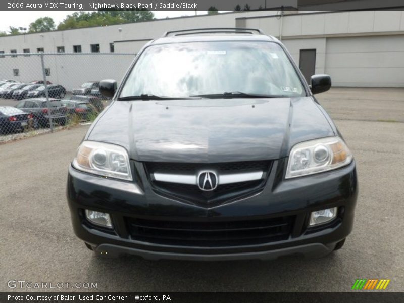 Nighthawk Black Pearl / Saddle/Black 2006 Acura MDX Touring