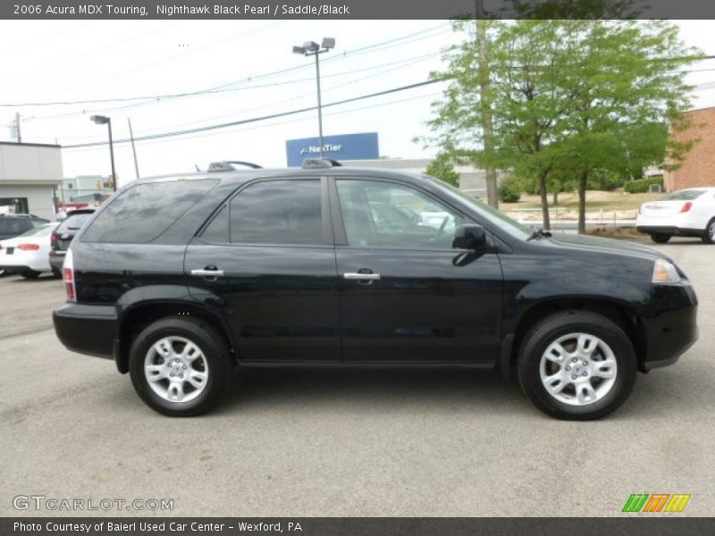 Nighthawk Black Pearl / Saddle/Black 2006 Acura MDX Touring