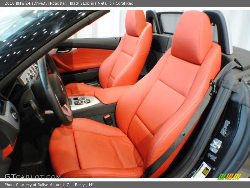 Front Seat of 2010 Z4 sDrive35i Roadster