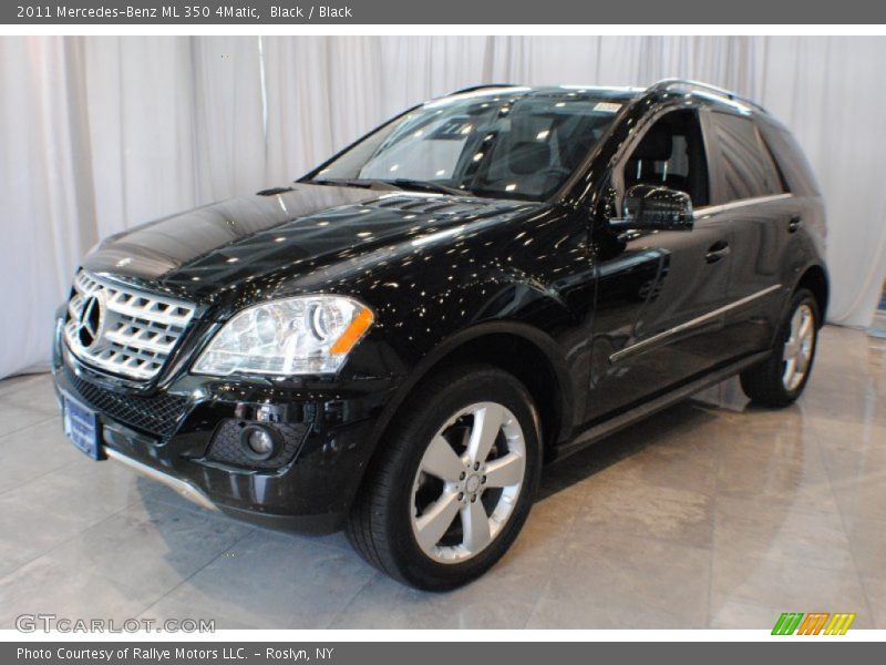 Black / Black 2011 Mercedes-Benz ML 350 4Matic