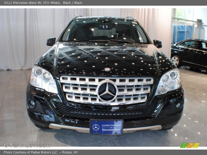 Black / Black 2011 Mercedes-Benz ML 350 4Matic