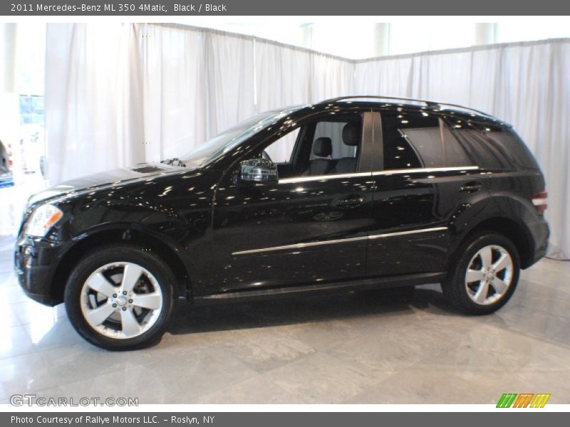 Black / Black 2011 Mercedes-Benz ML 350 4Matic
