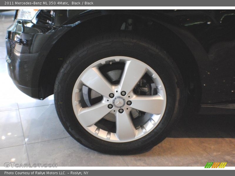 Black / Black 2011 Mercedes-Benz ML 350 4Matic