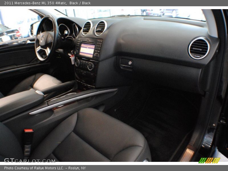 Black / Black 2011 Mercedes-Benz ML 350 4Matic