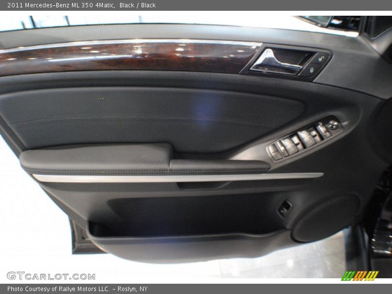 Black / Black 2011 Mercedes-Benz ML 350 4Matic