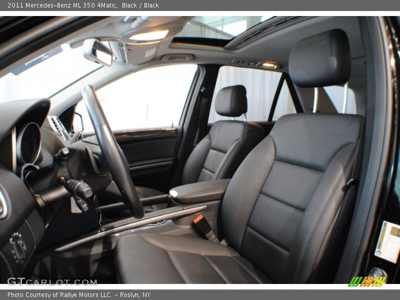 Black / Black 2011 Mercedes-Benz ML 350 4Matic