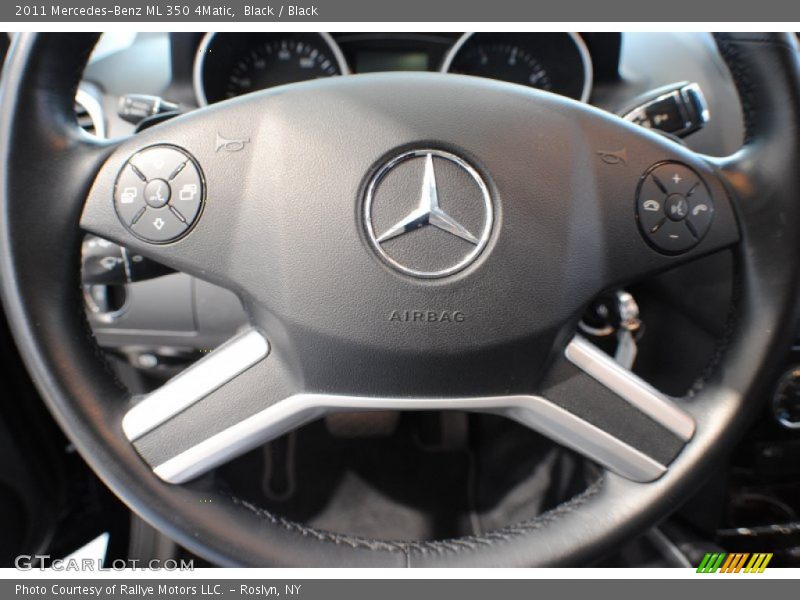 Black / Black 2011 Mercedes-Benz ML 350 4Matic