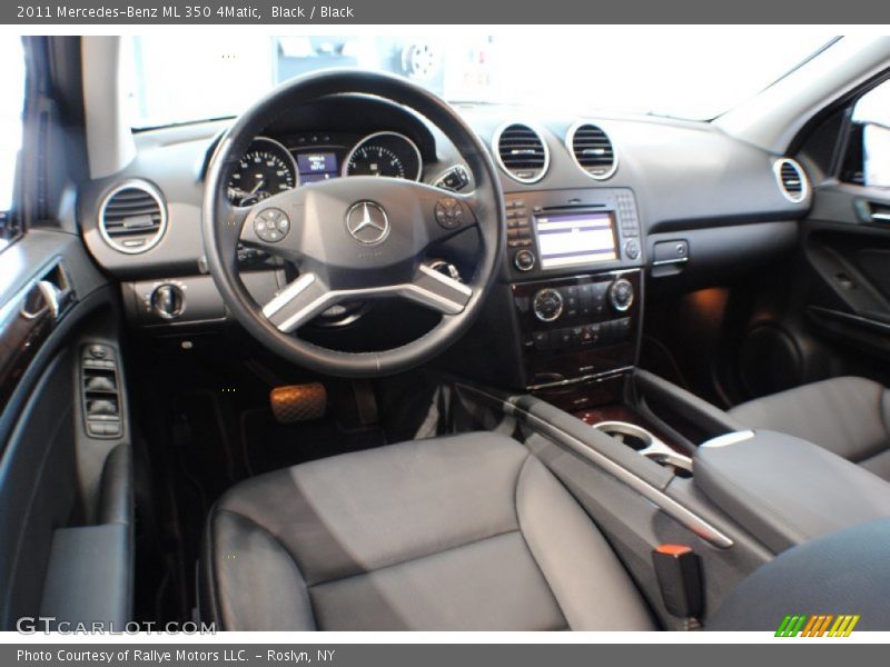 Black / Black 2011 Mercedes-Benz ML 350 4Matic